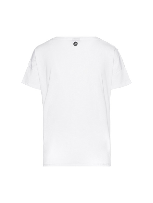 Sam 73 Bijela ženska majica s printom SAM 73