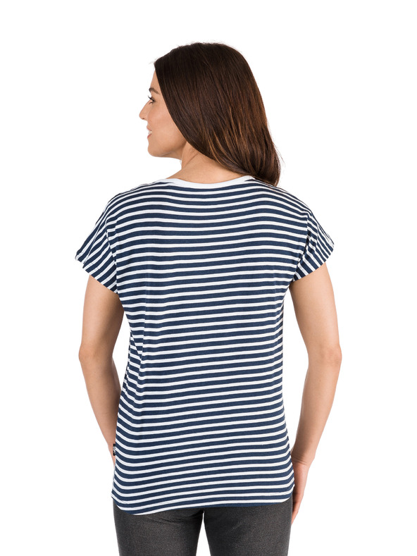 Sam 73 Tamnoplava ženska majica na pruge SAM 73