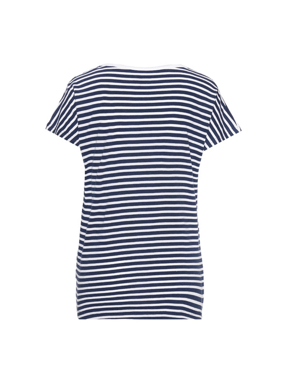 Sam 73 Tamnoplava ženska majica na pruge SAM 73