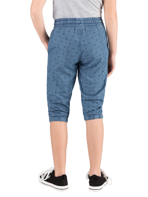 Sam 73 Plave 3/4 hlače s uzorkom za djevojčice SAM 73