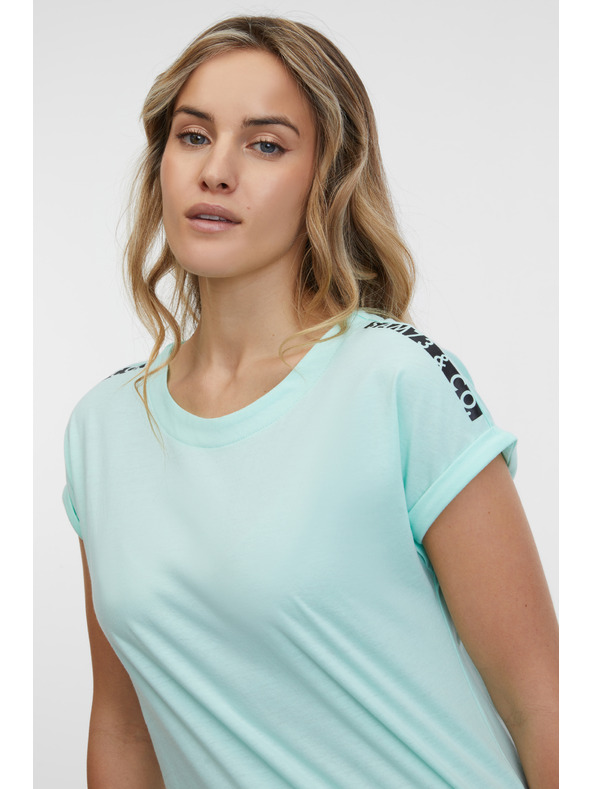 Sam 73 Tirkizna ženska majica kratkih rukava SAM 73 Iris