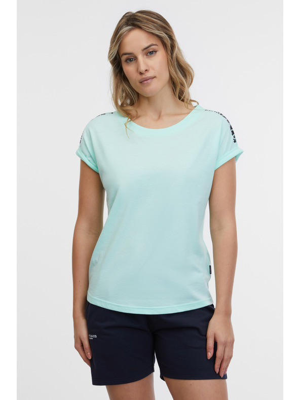 Sam 73 Tirkizna ženska majica kratkih rukava SAM 73 Iris