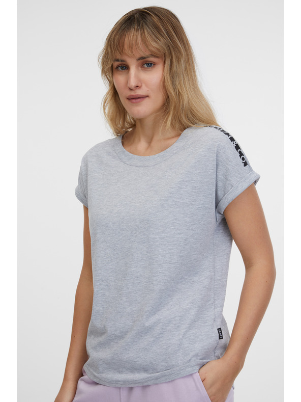 Sam 73 Svijetlo siva ženska majica SAM 73 Iris