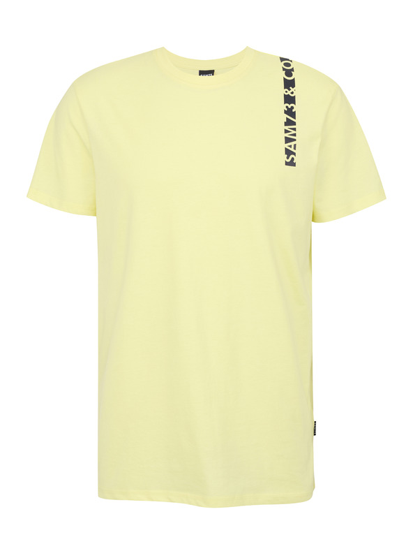 Sam 73 Svijetložuta muška majica SAM 73 Fabio