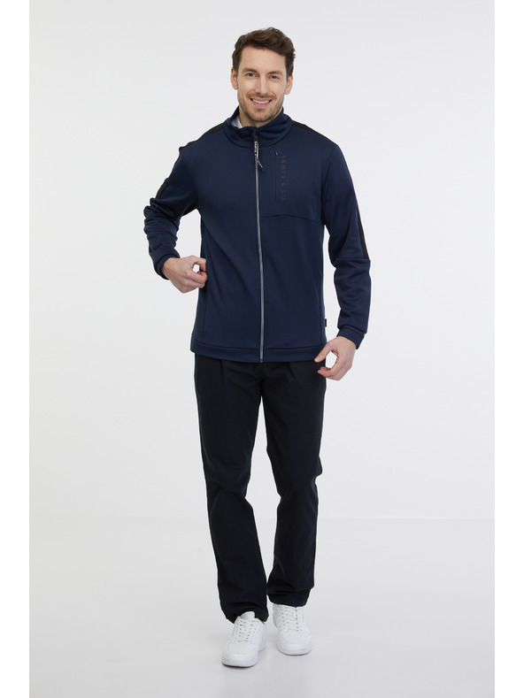 Sam 73 Tamnoplava muška majica s patentnim zatvaračem SAM 73 Lucas