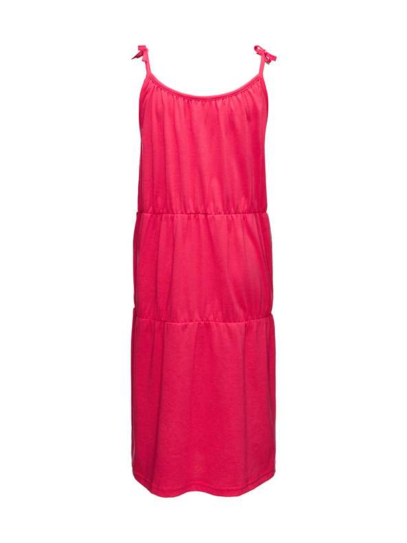 Sam 73 Ružičasta haljina za djevojčice s naramenicama SAM 73