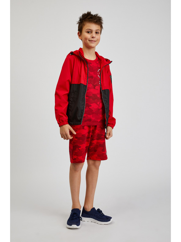 Sam 73 Crno-crvena dječja jakna SAM73 Apus