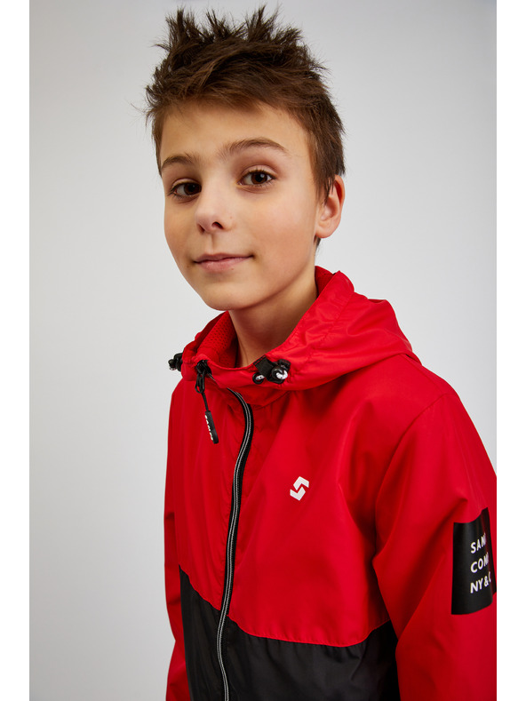 Sam 73 Crno-crvena dječja jakna SAM73 Apus