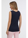 Sam 73 Tamnoplava ženska majica bez rukava SAM 73 Candela
