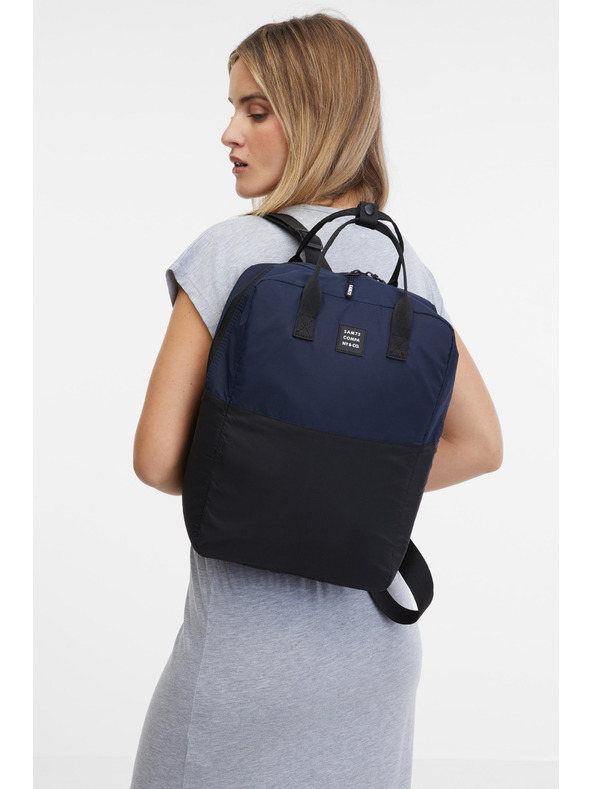 Sam 73 Crno-plavi ruksak SAM 73