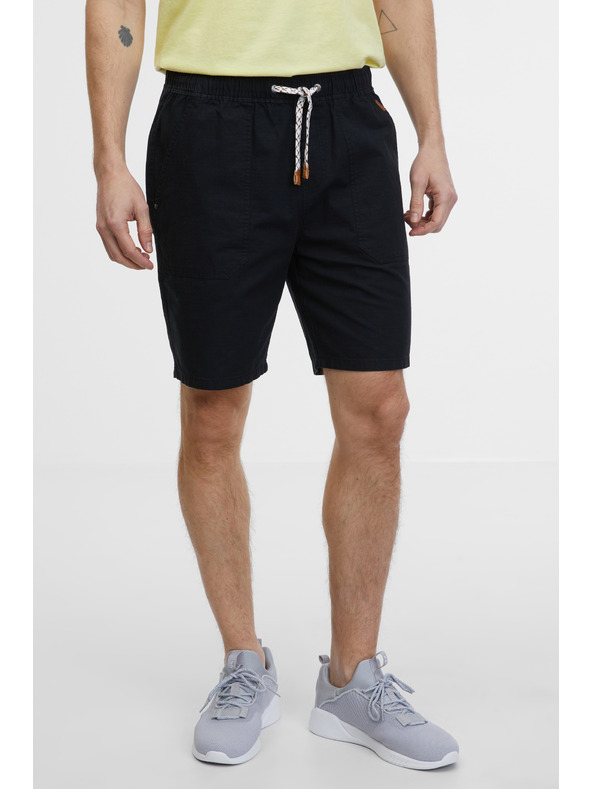 Sam 73 Crne muške kratke hlače SAM 73 Carlos