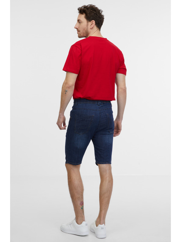 Sam 73 Tamnoplave muške traper kratke hlače SAM 73 Claudio