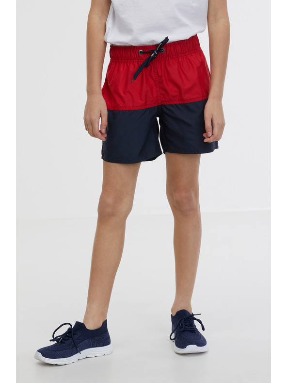 Sam 73 Crno-crveni dječački kupaći kostim SAM 73 Yoda