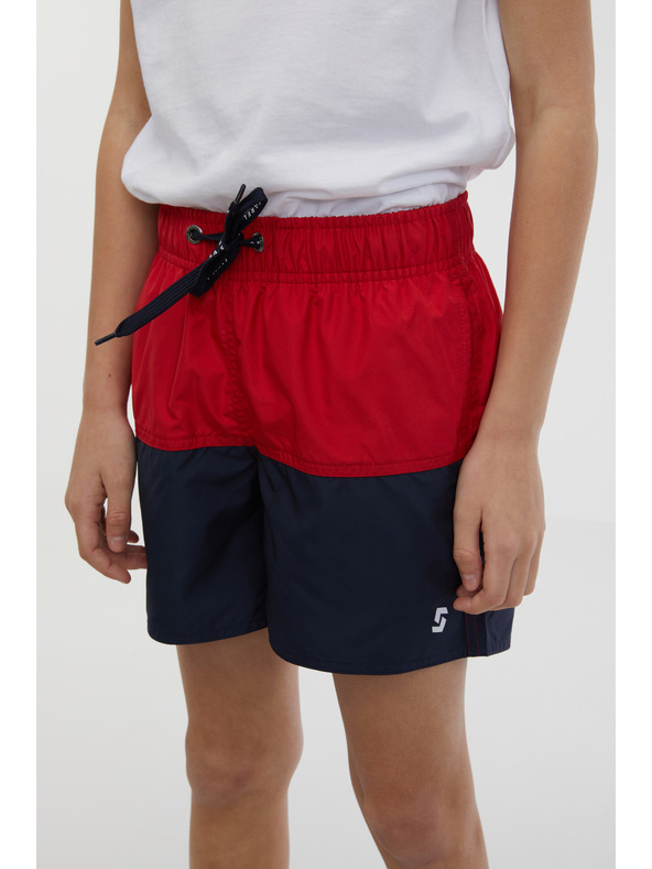 Sam 73 Crno-crveni dječački kupaći kostim SAM 73 Yoda