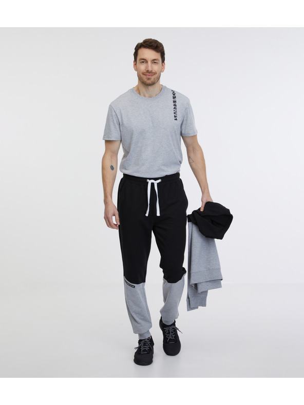 Sam 73 Sivo-crna muška trenirka SAM 73 Jorge