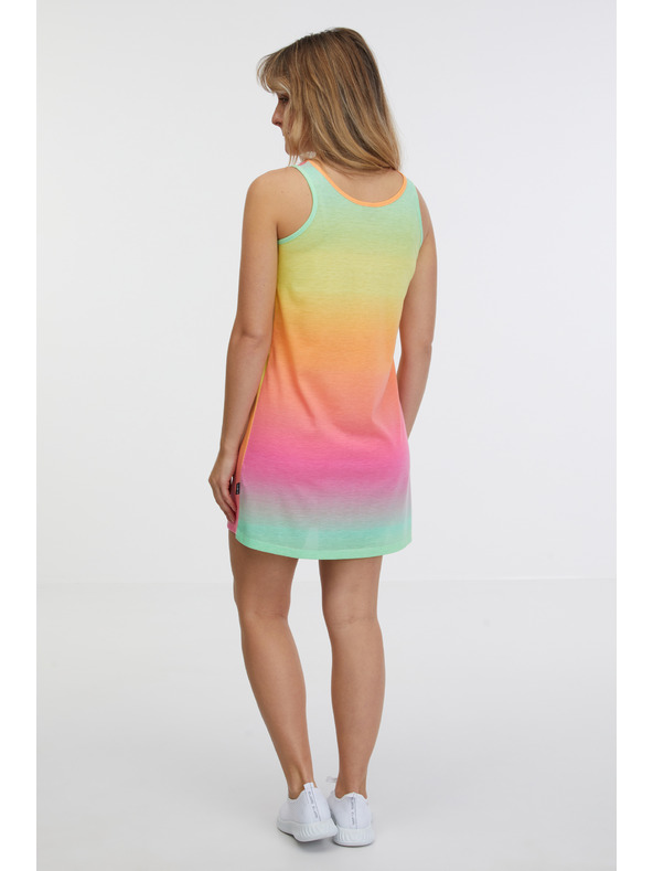 Sam 73 Žuto-ružičasta ženska haljina SAM 73 Renee