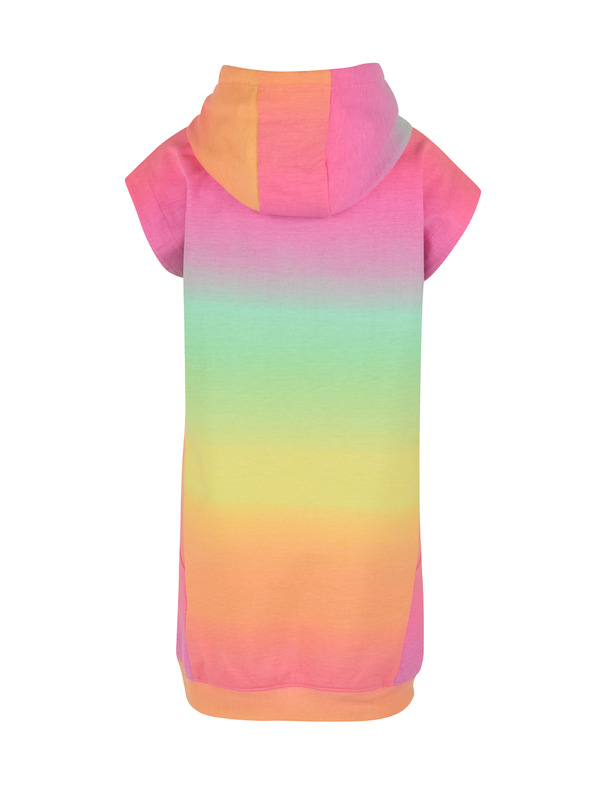 Sam 73 Žuto-ružičasti ženski sweatshirt kratkih rukava SAM 73 Mabel