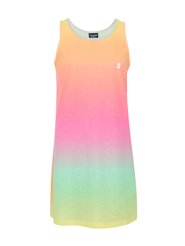 Sam 73 Zeleno-ružičasta haljina za djevojčice SAM 73 Sarabi