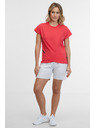 Sam 73 Koraljna ženska majica kratkih rukava SAM 73 Cristal