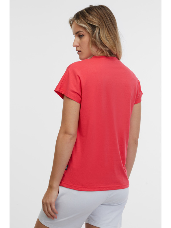 Sam 73 Koraljna ženska majica kratkih rukava SAM 73 Cristal