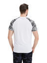Sam 73 Sivo-bijela muška majica SAM 73
