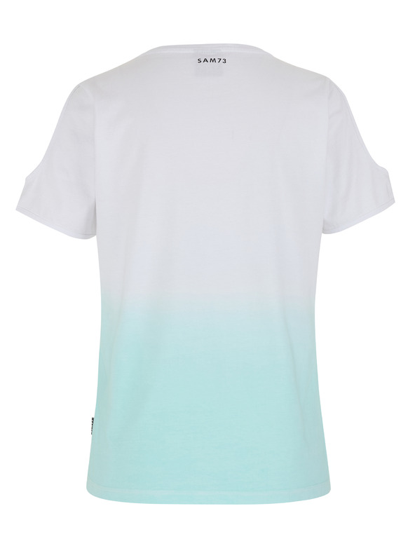 Sam 73 Plavo-bijela ženska majica kratkih rukava SAM 73 Dolores