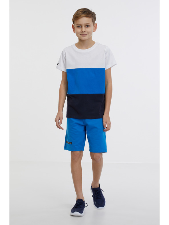 Sam 73 Plavo-bijela majica za dječake SAM 73 Jabba