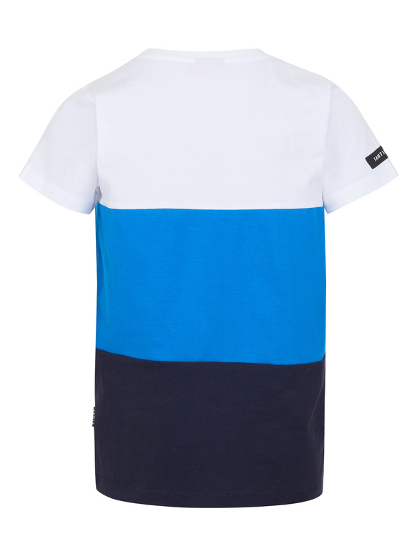 Sam 73 Plavo-bijela majica za dječake SAM 73 Jabba