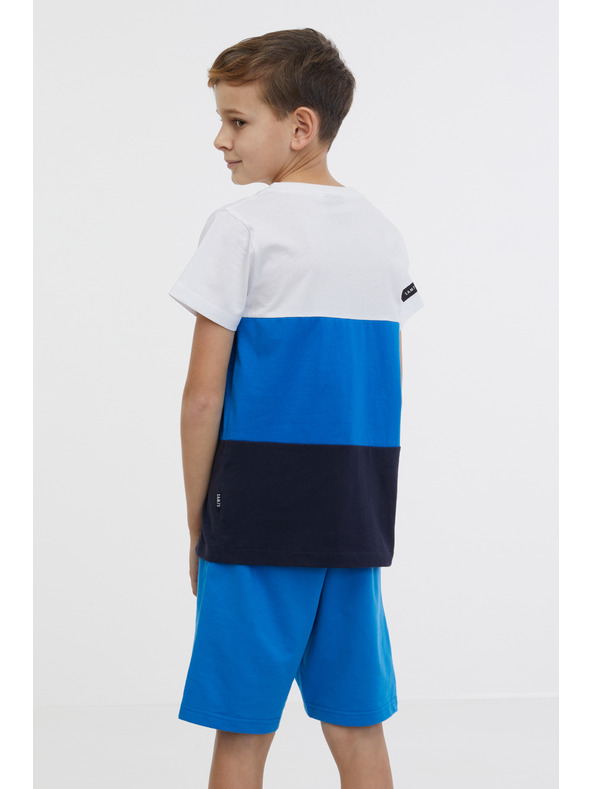 Sam 73 Plavo-bijela majica za dječake SAM 73 Jabba