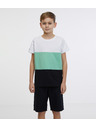 Sam 73 Zeleno-bijela dječačka majica SAM 73 Jabba