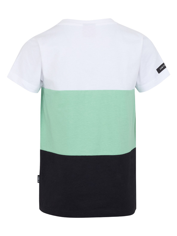 Sam 73 Zeleno-bijela dječačka majica SAM 73 Jabba