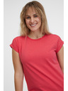 Sam 73 Koraljna ženska basic majica SAM 73 Miranda