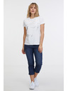 Sam 73 Bijela ženska majica SAM 73 Marianela