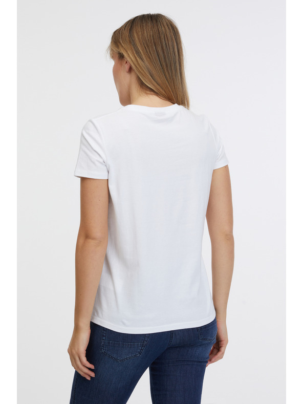 Sam 73 Bijela ženska majica SAM 73 Marianela