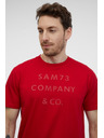 Sam 73 Crvena muška majica SAM 73 Milhouse