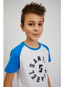 Sam 73 Bijela majica za dječake SAM 73 Richard