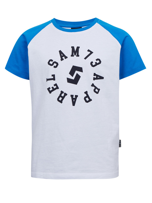Sam 73 Bijela majica za dječake SAM 73 Richard