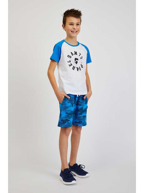 Sam 73 Bijela majica za dječake SAM 73 Richard