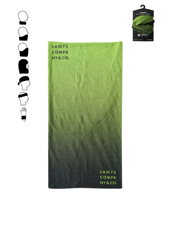 Sam 73 Zeleni multifunkcionalni šal SAM 73