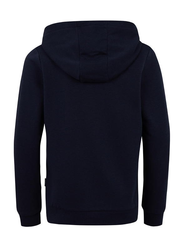 Sam 73 Tamnoplava dječačka majica s kapuljačom s uzorkom SAM 73 Danny