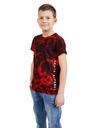 Sam 73 SAM 73 Sylvester dječačka crvena majica s uzorkom