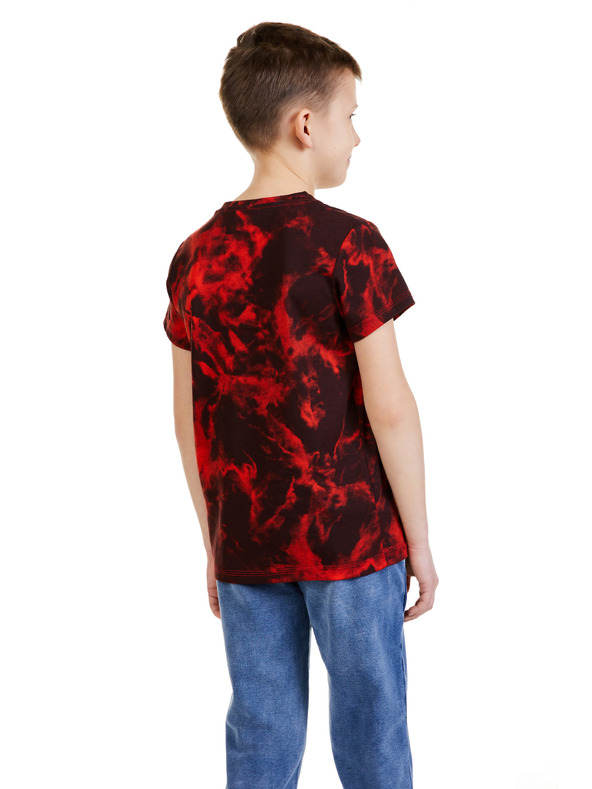 Sam 73 SAM 73 Sylvester dječačka crvena majica s uzorkom