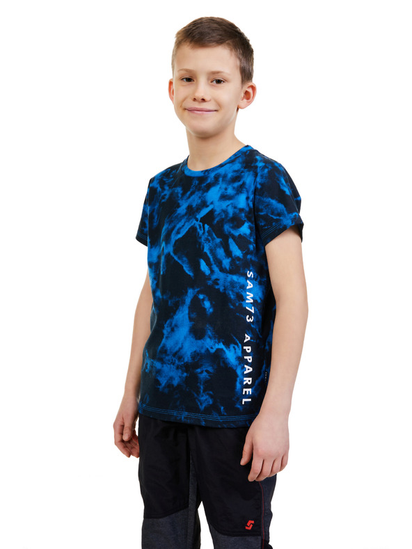 Sam 73 Tamnoplava majica s uzorkom SAM 73 Sylvester za dječake