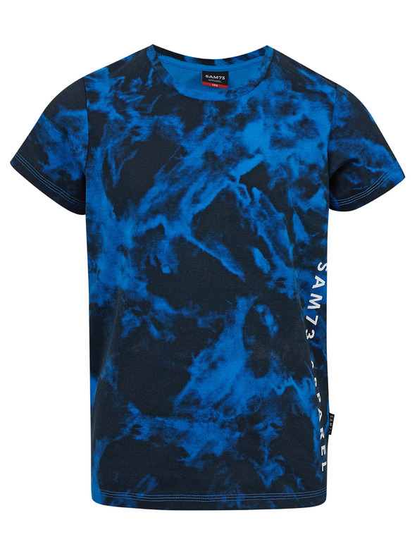 Sam 73 Tamnoplava majica s uzorkom SAM 73 Sylvester za dječake