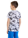 Sam 73 Svijetlo siva majica s uzorkom za dječake SAM 73 Kelvin