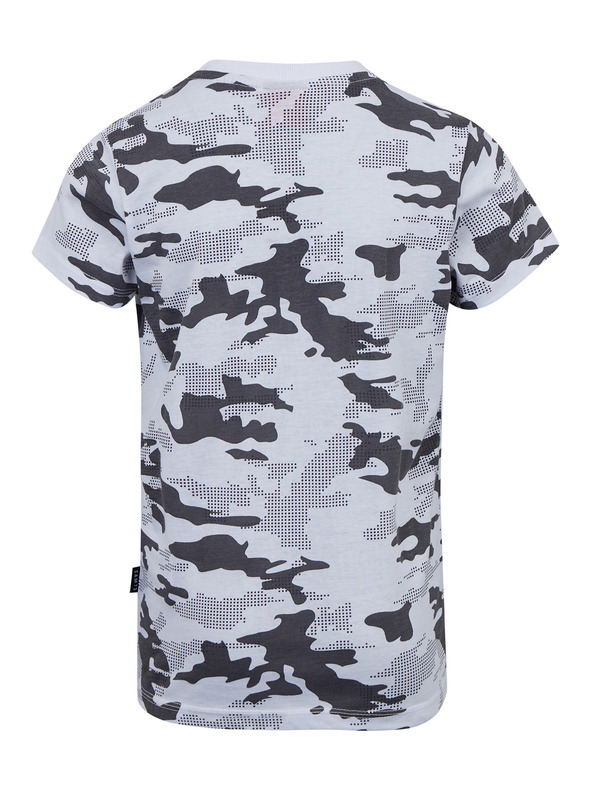 Sam 73 Svijetlo siva majica s uzorkom za dječake SAM 73 Kelvin