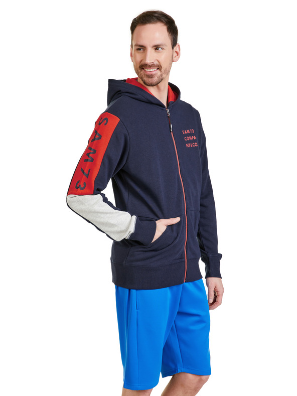 Sam 73 Tamno plavi muški sweatshirt SAM 73 Gordon