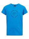 Sam 73 Plava dječačka pamučna majica s printom SAM73 Pyrop