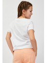 Sam 73 Bijela majica za djevojčice s printom SAM73 Mora