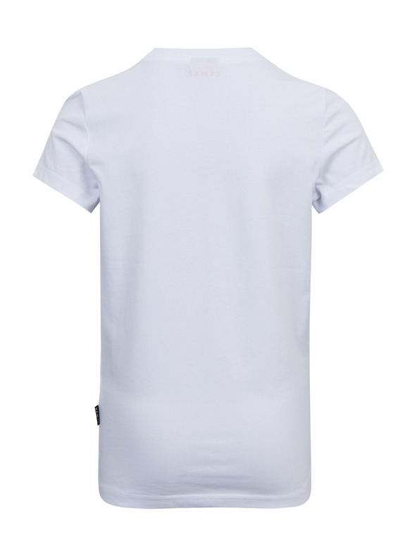 Sam 73 Bijela majica za djevojčice s printom SAM73 Mora